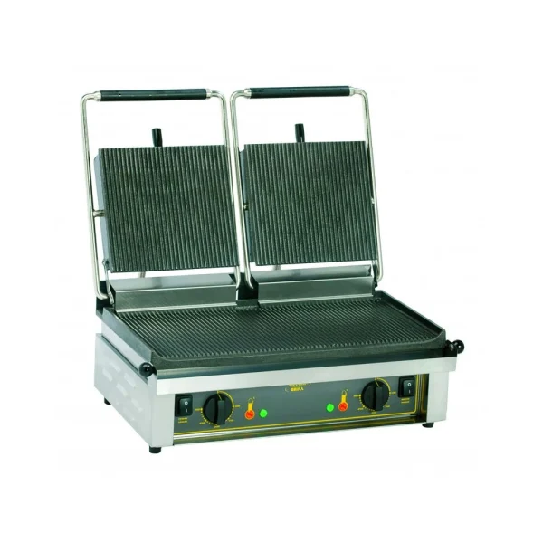 Materiel Chr Pro Grill Panini Professionnel Double Rainuré 535 X 240 Mm – Stalgast – 1