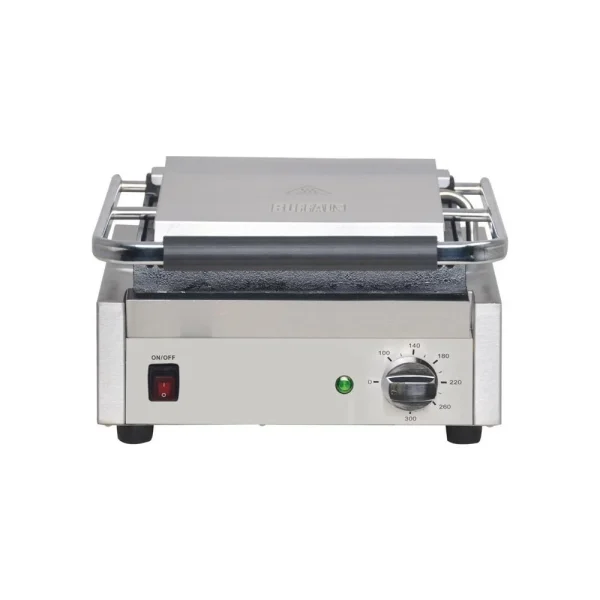 Grill Panini Professionnel Lisse – 380 X 395 Mm – Buffalo – 1