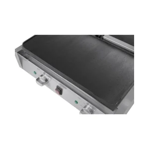 Grill Panini Professionnel Lisse Double – 2,9 KW – Buffalo – 10
