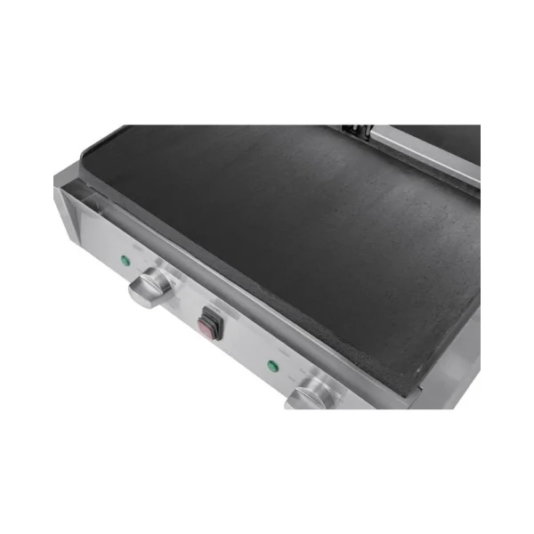 Grill Panini Professionnel Lisse Double – 2,9 KW – Buffalo – 4