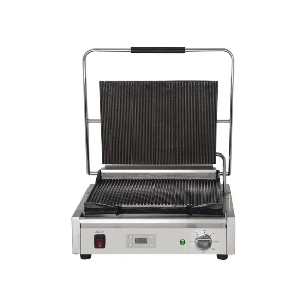Grill Panini Professionnel Rainuré – 480 X 435 Mm – Buffalo – 1