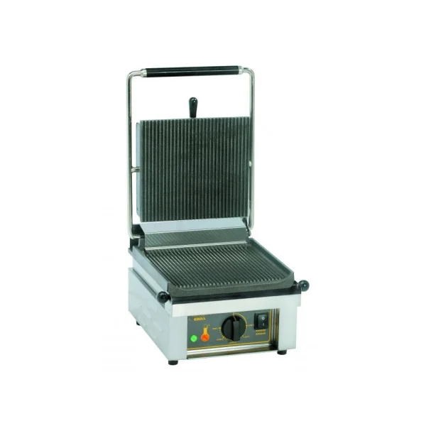 Materiel Chr Pro Grill Panini Professionnel Simple Rainuré 260 X 240 Mm – Stalgast – 1