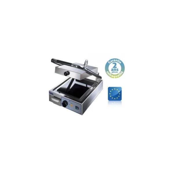 Grill Panini Professionnel Vitrocéramique – Petit Modèle – Sofraca – 1