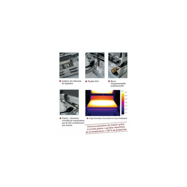 Grill Professionnel à Panini – Spécial Grillades – Sofraca – 3