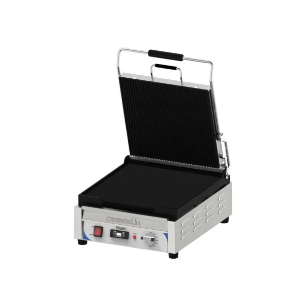 Grill Panini XL Premium Rainurée / Lisse Avec Minuteur – Casselin – 1