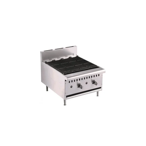 Grill Pierre De Lave Au Gaz – 2 Brûleurs – Combisteel – … 1