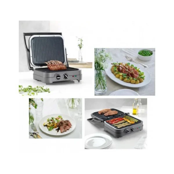 Cuisinart Grill Viandes GR47E Griddler Elite 1600W 5