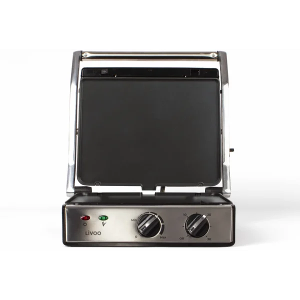 LIVOO Grill électrique Viande Et Panini 2000W – Noir 1