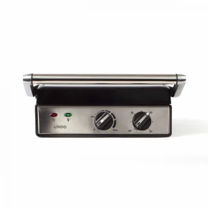 LIVOO Grill électrique Viande Et Panini 2000W – Noir 18