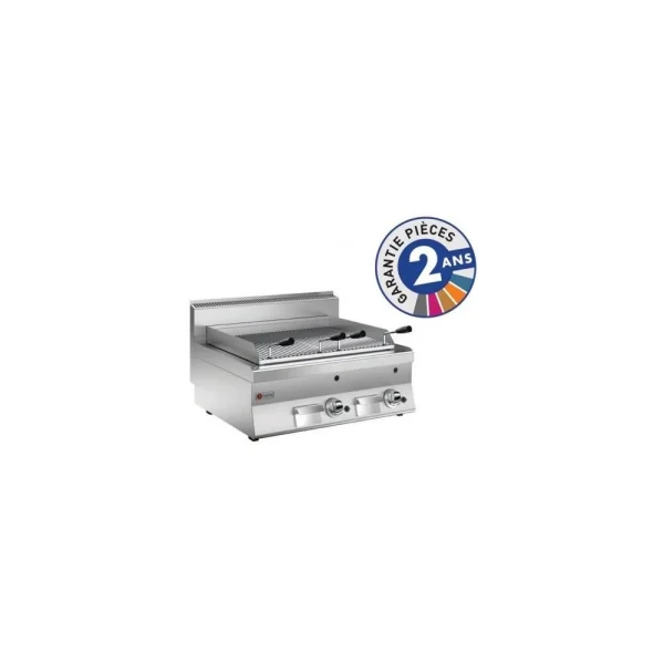 Grillade Pierres De Lave à Gaz – Grille 38 Dm² – Gamme 650 – Baron -… 1