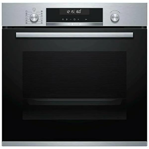 Bosch HBG5780S0 Four Pyrolytique 71L 4800W Acier Inoxydable Noir 1