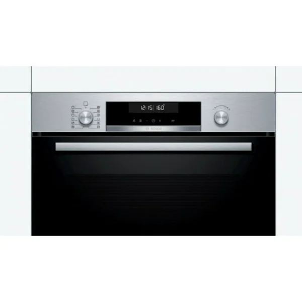 Bosch HBG5780S0 Four Pyrolytique 71L 4800W Acier Inoxydable Noir 3