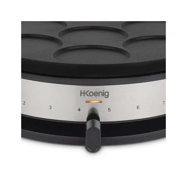 H.KOENIG KREP56 Crêpière Avec Plaque Réversible 33cm 6