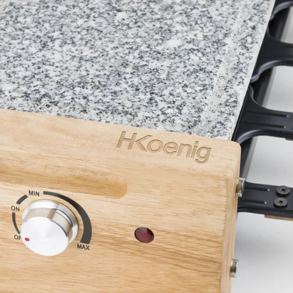 HKOENIG WOD8+NAPL350 RACLETTE/PIERRE A CUIRE 8 PERSONNES ET FOUR A PIZ… 4