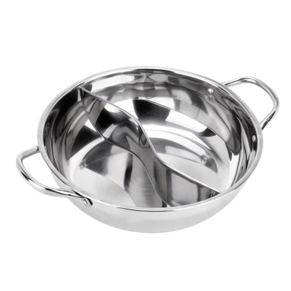 Marque Generique Batterie De Cuisine 32cm Pour Cuisine De Ménage Double En Acier Inoxy… 1