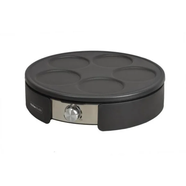 KITCHEN CHEF KSLW-170F Crepiere Double Plaque – Noir 4