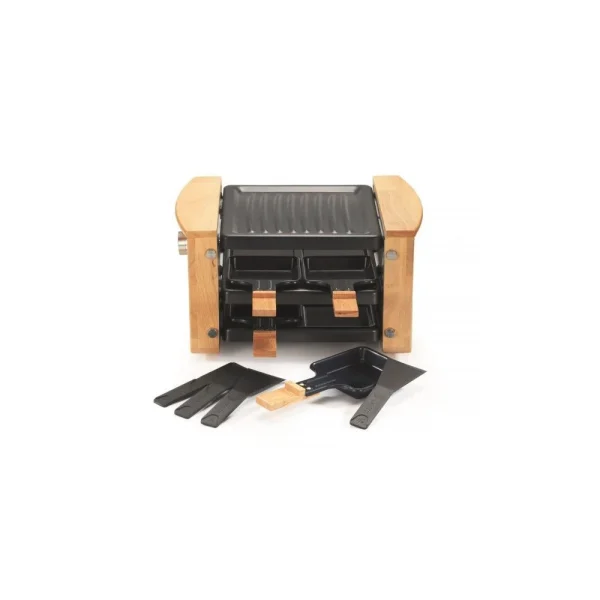 Kitchen Chef Appareil à Raclette 4 Personnes 650w + Grill – Kcwood.4rp – KITCHEN C… 4