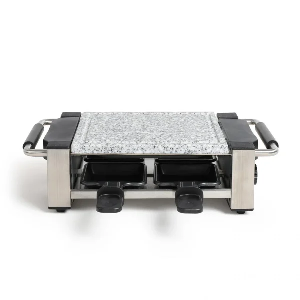 LIVOO Appareil à Raclette 4 Personnes 650w + Pierre à Griller – Doc261 – L… 3