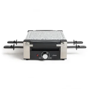 LIVOO Appareil à Raclette 4 Personnes 650w + Pierre à Griller – Doc261 – L… 13