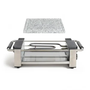 LIVOO Appareil à Raclette 4 Personnes 650w + Pierre à Griller – Doc261 – L… 15