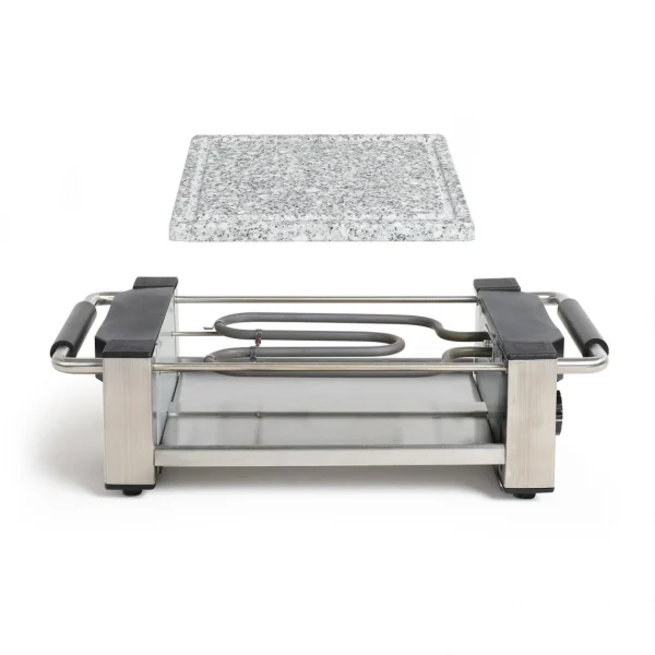 LIVOO Appareil à Raclette 4 Personnes 650w + Pierre à Griller – Doc261 – L… 6