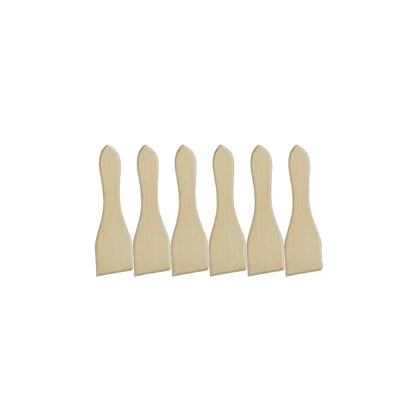 Metaltex – Lot De 6 Spatules à Raclette En Bois – 589703 1