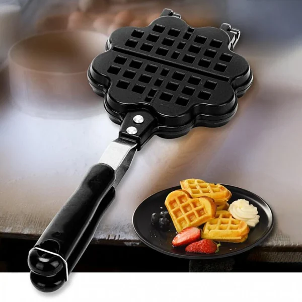 Marque Generique Non-Bâton Gaufrier Gaufre Moule Faire Moule De Cuisson Gâteau Ustens… 5