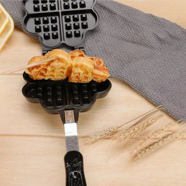 Marque Generique Non-Bâton Gaufrier Gaufre Moule Faire Moule De Cuisson Gâteau Ustens… 6
