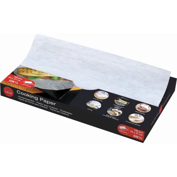 Bartscher Papier Pour Cuisiner GN 1/2 3