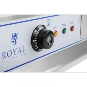 HELLOSHOP26 Plancha électrique Lisse 60 Cm 2 X 3200 Watts Acier Inoxydable Profes… 9