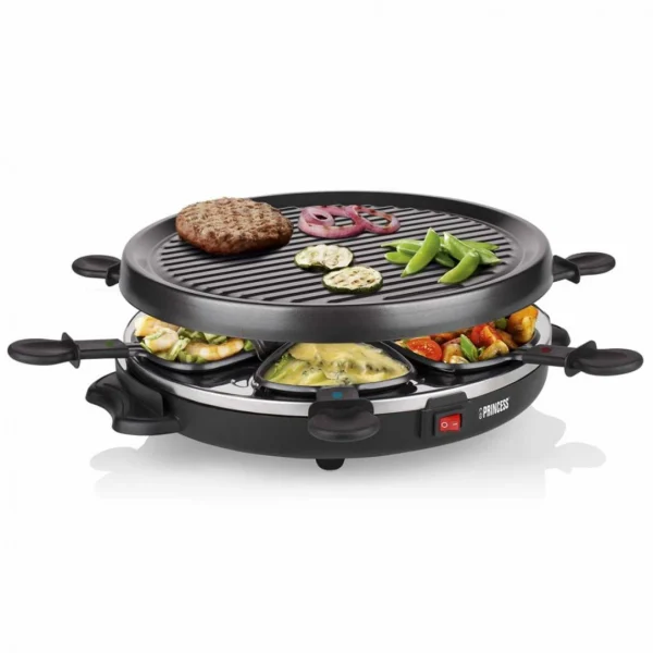 Baby Sun Princess Gril à Raclette Avec 6 Casseroles 800 W 162725 3