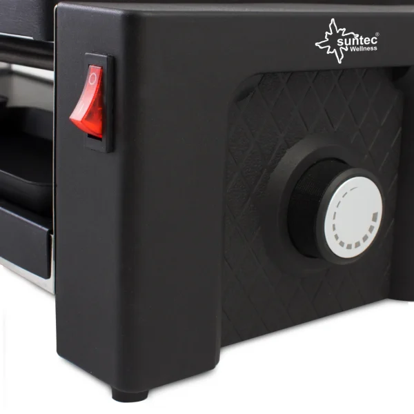 Suntec Appareil à Raclette -pizza-plancha RAC-8625 Turbo 4