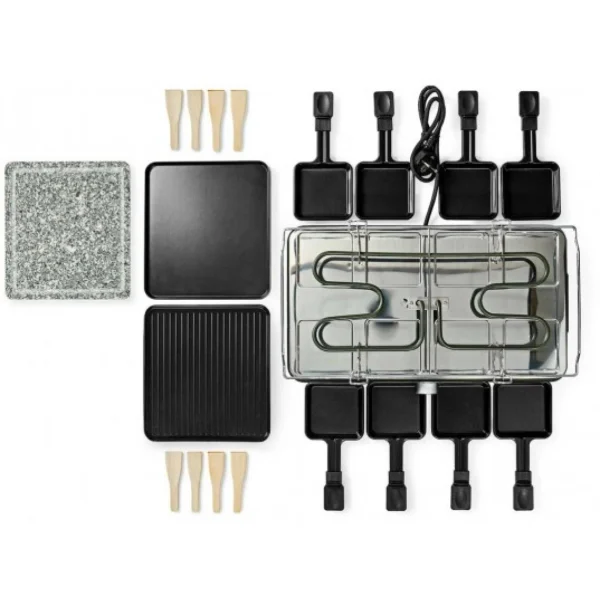 Nedis Raclette Multifonction FCRA300FBK8 5