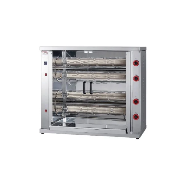 Materiel Chr Pro Rôtissoire à Balancelle Gaz – De 4 à 16 Broches – Féca – … 1