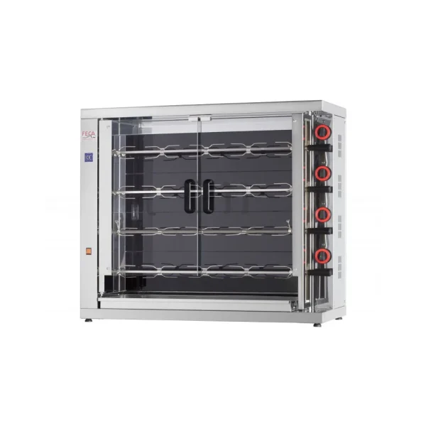 Materiel Chr Pro Rôtissoire Professionnelle Vitrocéramique – 24 Poulets – Féca – 1