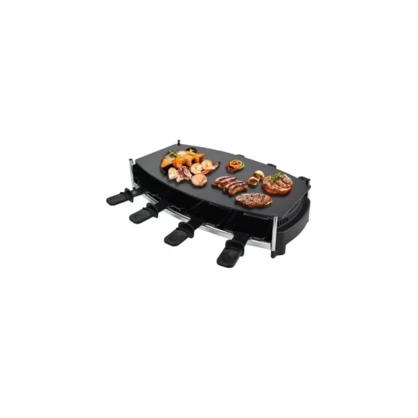 Syntrox-germany Raclette Pour 8 Personnes Avec Plateau En Verre 1