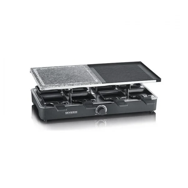 SEVERIN Appareil à Raclette 8 Personnes 1400w + Pierre à Griller + Gril – 23… 4