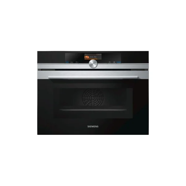 Siemens Four Combiné Mo Intégrable 45l Pyrolyse Inox/noir – Cm676gbs1 – SIEM… 1