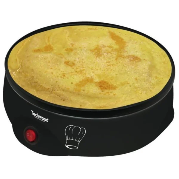 TECHWOOD TCP-700 Crepiere Electrique – Noir 1