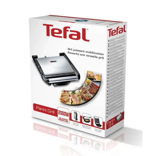 Grill Panini Multifonctions 2000w Noir/inox – Gc241d12 – TEFAL 3