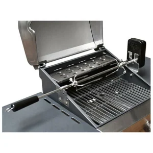 Grosses soldes 👍 BBQ Dragon Broche Tournante Pour Le Barbecue à Gaz Bedano – Accessoires Pour Raclette Et Foundue 😉 9
