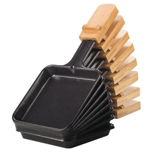 Budget 🧨 Koenig Gril à Raclette Bamboo, 8er – Grils à Raclette ✨ 9