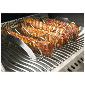 Meilleure vente 🎁 NAPOLEON Support Pour Spare Ribs PRO Acier Inoxydable – Accessoires Pour Raclette Et Foundue 🛒 6