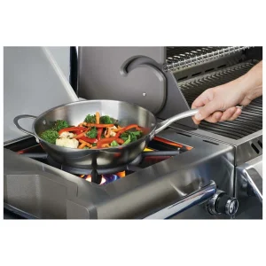 Meilleure vente 🔔 NAPOLEON Wok En Acier Inoxydable 30.5cm – Accessoires Pour Raclette Et Foundue 🔥 7