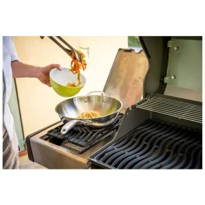 Meilleure vente 🔔 NAPOLEON Wok En Acier Inoxydable 30.5cm – Accessoires Pour Raclette Et Foundue 🔥 9