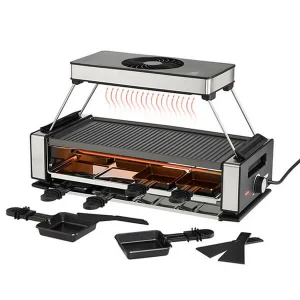 Vente flash 💯 Unold Smokelesse Raclette Air 48785 – Grils à Raclette 😉 7