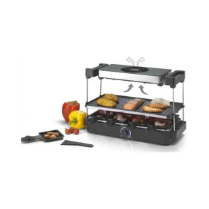 Les meilleures critiques de ❤️ Trebs Four à Raclette Avec Hotte Aspirante 4 En 1 – Grils à Raclette 🎁 7