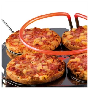 Meilleure affaire 🎁 Trebs Four à Pizza 6 Personnes Avec Spartel – Grils à Raclette 😉 9