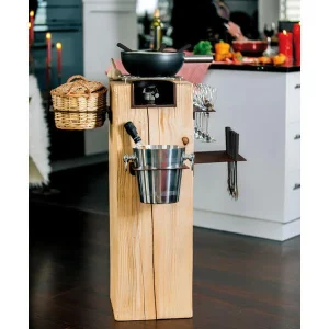 Meilleure vente 👍 Nouvel Nature Bar à Fondue En Bois 17 Pcs – Kit De Fondue 😀 9