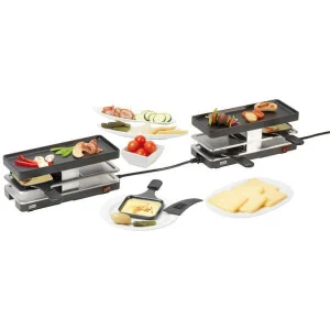 De gros 🤩 Stöckli Twinboard Set Anthracite – Grils à Raclette 😀 9
